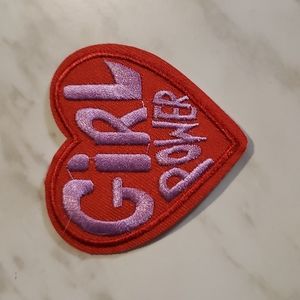 Girl Power Iron-On Patch